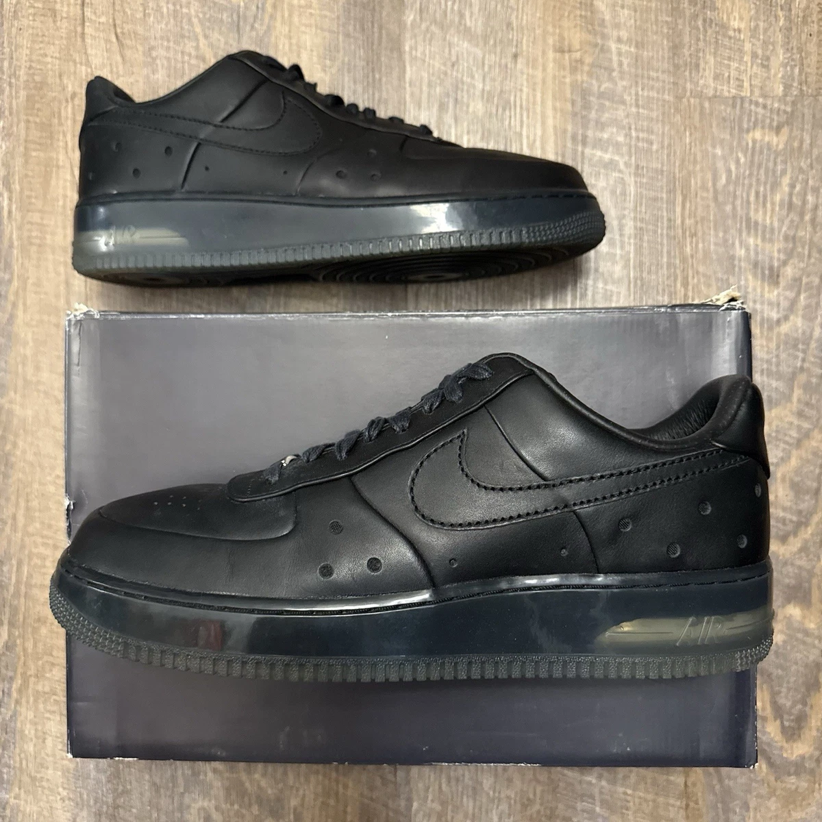 Nike Air Force 1 Supreme Max Air Cb Low Black for Sale
