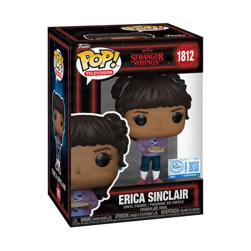 Funko POP! Stranger Things Erica Sinclair Exclusive Figure 1812 + Protector
