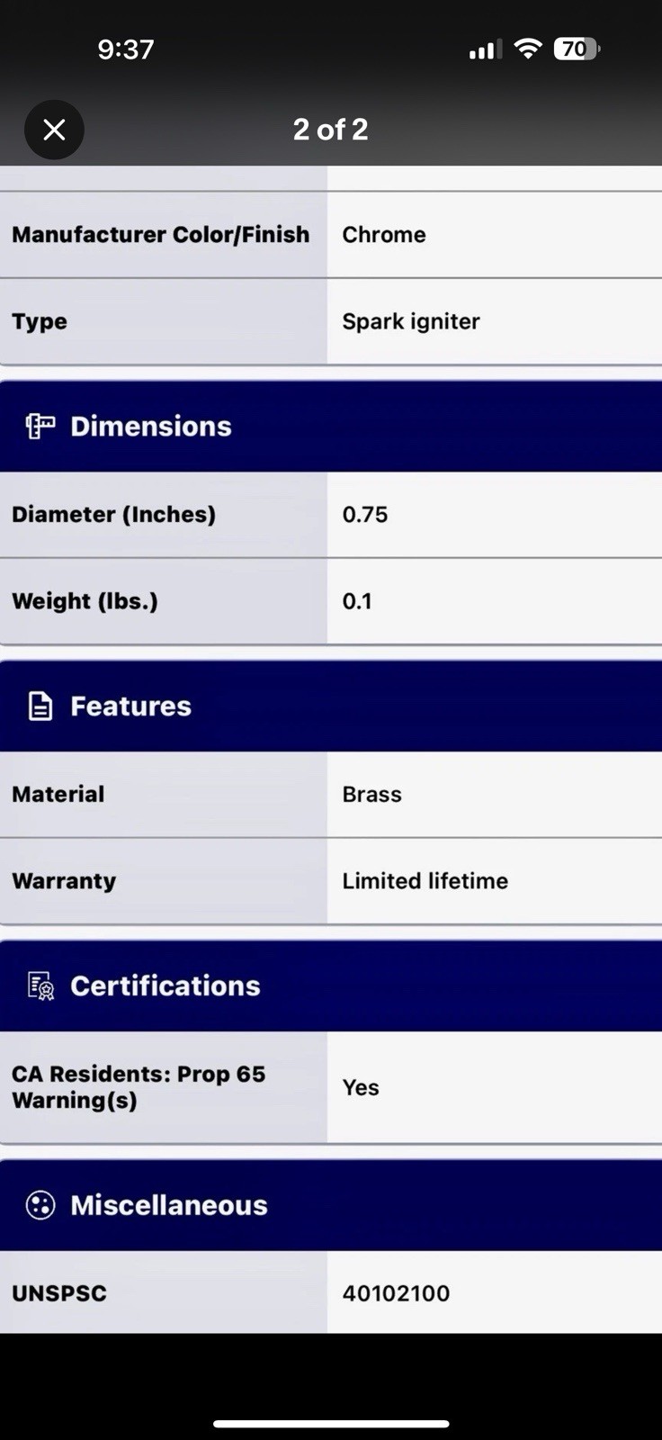 Zippo WPL Chrome Lighter & Zippo Yellow Flame Butane Insert  Regular,  Made USA