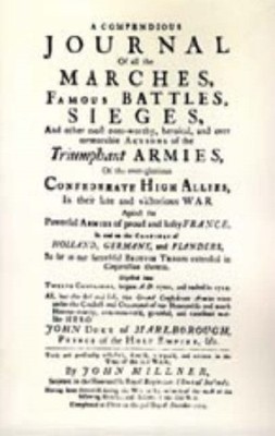 Millner - Compendious Journal of All the Marches Famous Battles  Sieg - X555z