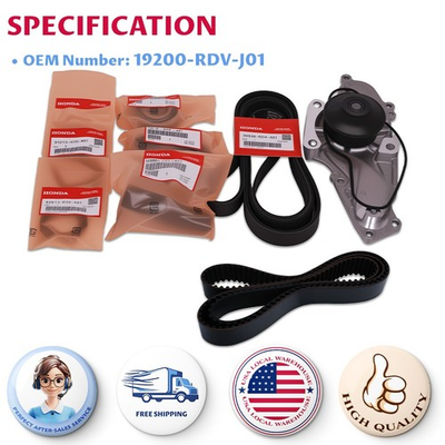 #ad Genuine OEM Timing Belt Kit with Water Pump For ACURA MDX Accord Odyssey $119.46