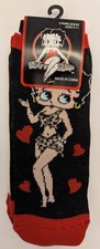 Betty Boop 3-Pairs Adult Women Ankle Socks Size 9-11 Hearts Puppy Love 2008