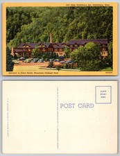 New Gatlinburg Inn Gatlinburg Tenn Mountains Postcard