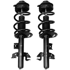 Front Pair Quick Install Shocks Struts Springs fits 2014-22 Jeep Cherokee