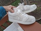 KIDS   NIKE AIR JORDAN  1 LOW SE CRAFT GS SHOES SZ 6Y  FN7431 100  CUSTOM BLING — photo 3
