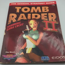 Tomb Raider 2 II The Official Strategy Guide Prima Games PS1 Book PlayStation
