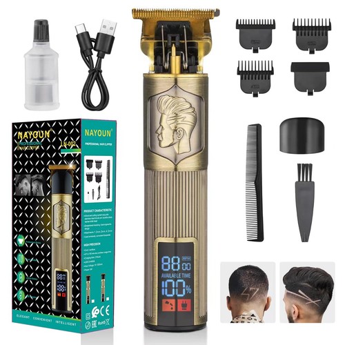 Hair Clippers for Men Professional Hair Trimmer Barbers Beard Trimmer Shaver ...