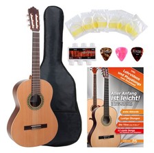 Antonia Calida GC201S Chitarra Classica Spagnola 7/8 con Custodia Cedro Massello