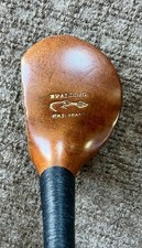 Antique Vintage Hickory Spalding Fire Brand Driver 10 Loft D2 SW Must See 