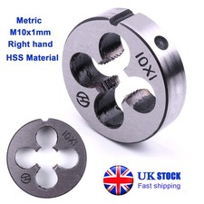 M10x1mm Metric Thread Die Cutting Die Right Hand Round Threading Die Parts Tool