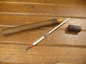 Vintage U.S. Custom House Hydrometer Proof & Tralle’s & Proof Temp  Wood Case