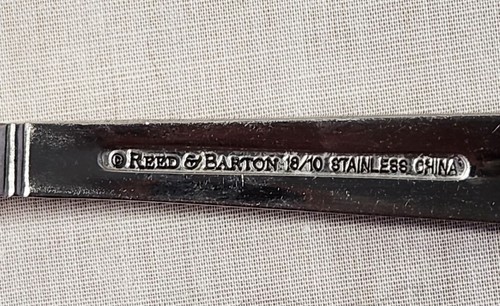 Reed & Barton HARVEST BOUQUET Stainless 3 Dinner Forks 18/10 Glossy Flatware - Picture 3 of 3