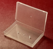  25 Audio Cassette Storage Cases Frosted Soft Plastic Tape - Lots of 25 - New