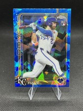John Rave 2025 Topps Chrome Update Sapphire Edition #USC136 RC Royals Baseball