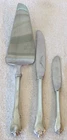 WALLACE GRAND Colonial Cake Pie Server Steak & Butter Knife Group No Monogram
