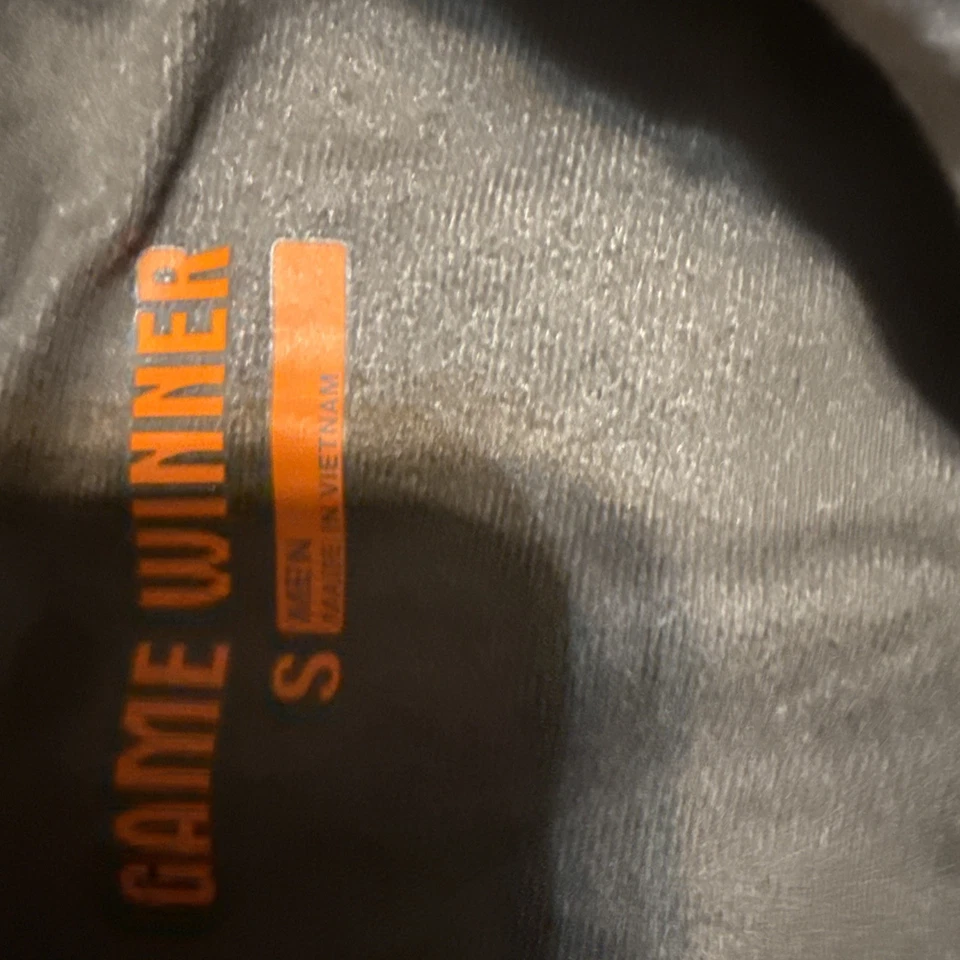 Game Winner Camo Long Sleeve M Shirt .. Missing One Button - Image 2 of 4