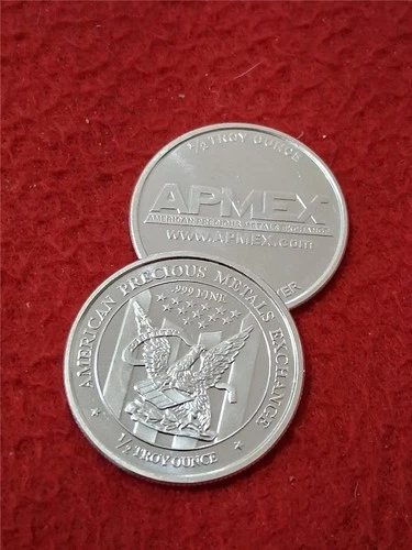 American Precious Metal's x2 1/2 TROY oz PROOF .999 FINE SILVER ROUND'S #MF-1232