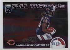 2020 Panini Donruss Elite Full Throttle Purple /75 Cordarrelle Patterson 1cz3