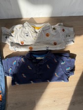 Jojo Maman Bebe X2 Polo And Trousers Bundle  12-18 Months