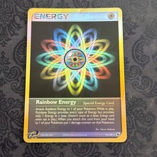 Rainbow Energy 95/109 Rare Ruby & Sapphire Pokemon Reverse Holo