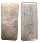 Vintage Credit Suisse 1 Kilo Silver Bar Secondar Market #89166