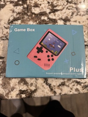 Game Box Plus Handheld Game System - Retro Video Gaming Console with 500 GAMES!!