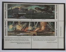 Marshall Inseln Mi. Nr. 330/33,  WW2,  postfrisch