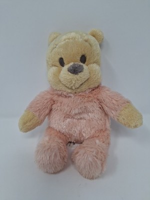 Disney Parks Baby Winnie the Pooh Musical Chime Rattle Plush Collectible 10 