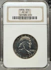 1958 Proof 67 - NGC Certified - Franklin Half Dollar - Nice PF-67