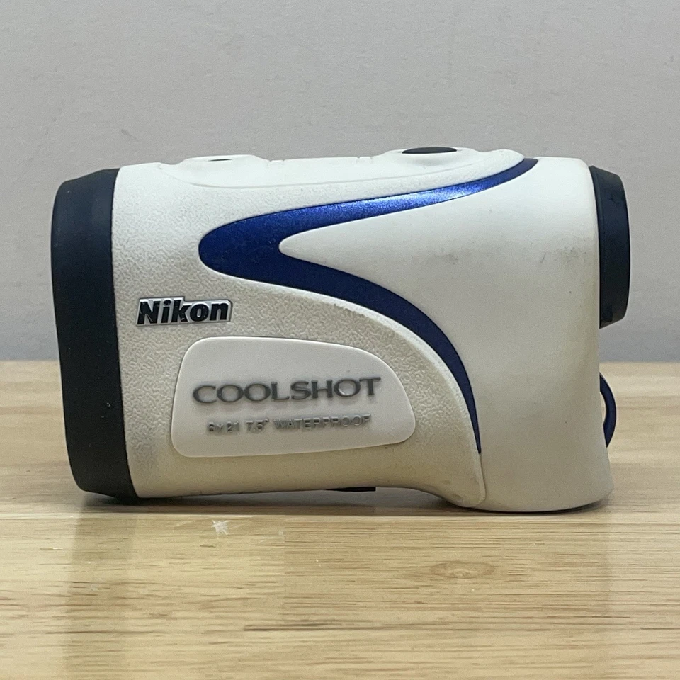 Водонепроницаемый лазерный дальномер для гольфа Nikon CoolShot 6x21 7,5° б/у протестирован и работает - Изображение 4 из 4