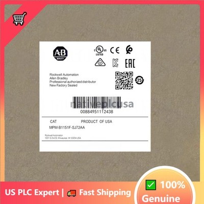 NEW ALLEN BRADLEY Sealed Servo Motor MPM-B1151F-SJ72AA