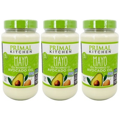 Primal Kitchen Real Mayonnaise with Avocado Oil 24oz - 3 PACK