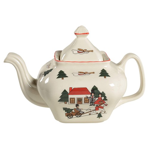 Mason's Christmas Village Tea Pot 9996535 - 第 1/1 張圖片