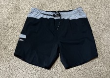 Men s Speedo Swim Trunks Bottoms Black XXL