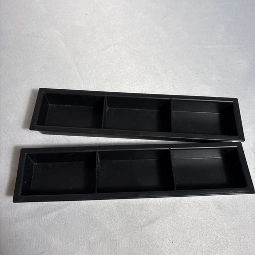 Vintage GI Joe 1983 HEADQUARTERS COMMAND CENTER Storage Tray Set of 2