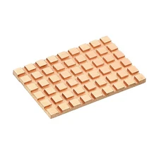 Copper Heatsink 40x26x2mm with Conductive Adhesive for Solid SSD Cooler