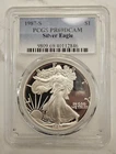 1987-S American Silver Eagle PCGS PR69 DCAM.