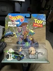 Hot Wheels Toy Story Buzz RC Car Woody & Baby Face 1998 Action Pack Set New Vtg
