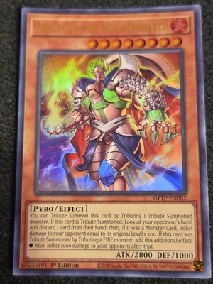 Thestalos the Mega Monarch - GFTP-EN082 - Ultra Rare - 1st Edition x1 - Near Min