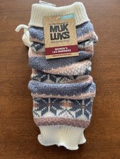 Muk Luks Leg Warmers New 7033