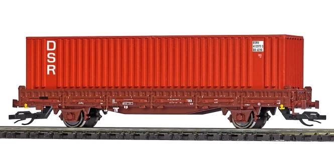 Busch Flachwagen Ks [3300] mit Cont 31509 - Bild 1 von 1