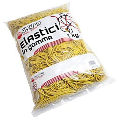 Büro-Gummiband, gelb, Durchmesser 100 mm, Füllverpackung...