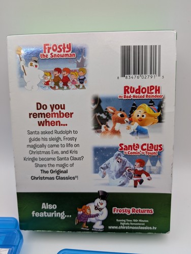 The Original Christmas Classics (Blu-ray) 3 Movie Collection Rudolf Frosty Santa - Picture 6 of 7