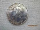 1986 "AMERICAN EAGLE" ONE DOLLAR ONE OUNCE FINE SILVER COIN