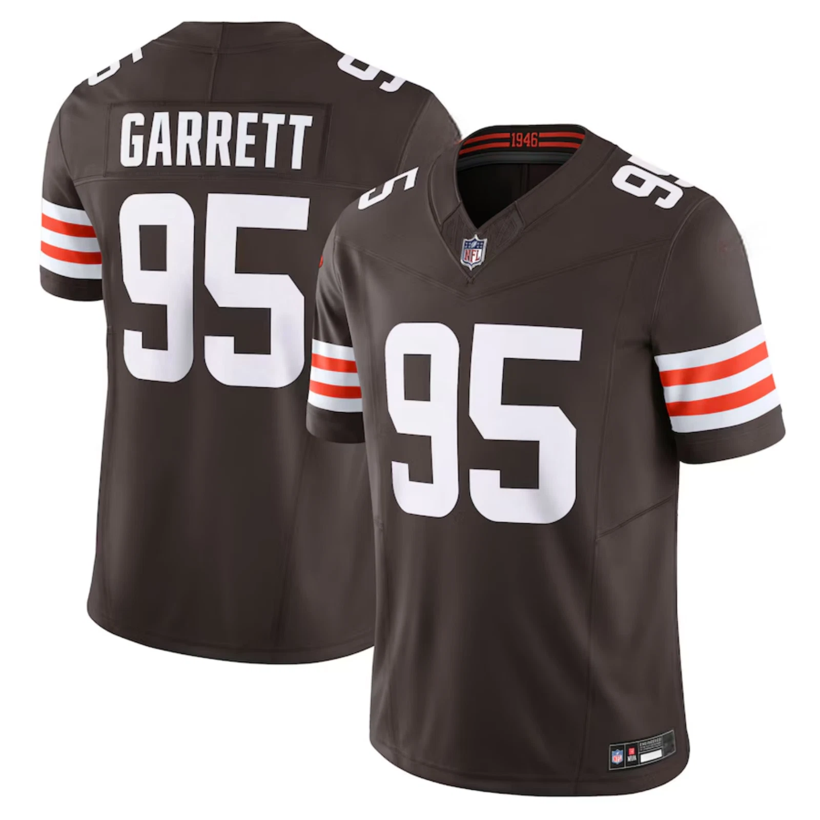 Men's Brownss #95 Myles Garrett Collection Jersey