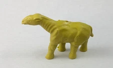 Nabisco Baluchitherium Recast Vtg Prehistoric Mammal Yellow Plastic Dinosaur