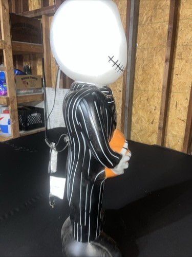 RARE The Nightmare Before Christmas 35" Jack Skellington Blow Mold Light Euc - Picture 5 of 5