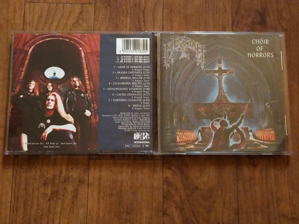 Messiah- Choir Of Horrors, Original-CD 1991 Firstpress (Merciless,Protector)