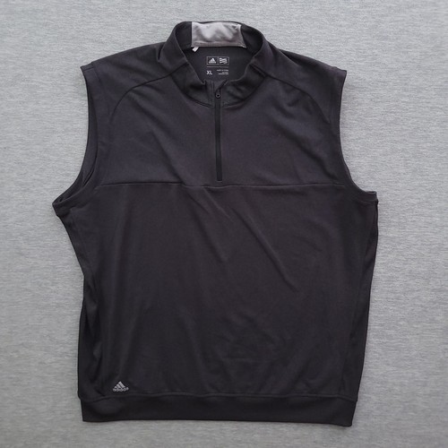Adidas Golfweste Herren XL Performance Stretch Spandex schwarz