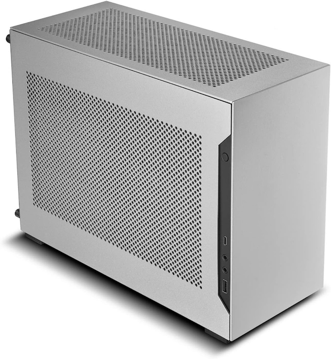 Lian Li A4-H2O Mini-ITX Silver PC Case SFX SFX-L Support, AIO